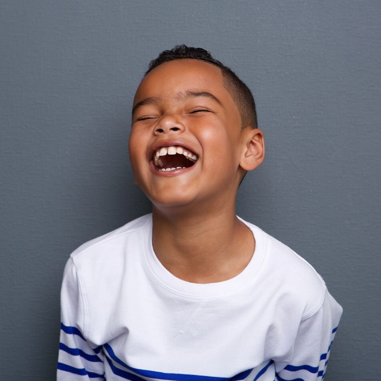 Happy child after Sugar Land Orthodontic treatment